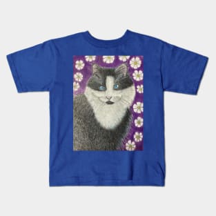 Tuxedo cat Kids T-Shirt